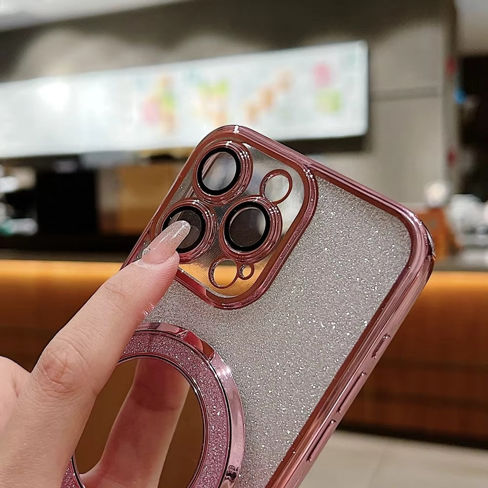 Luxury Apple iPhone Case, Camera Lens & Screen Protection, Ultra Thin Shockproof Magnetic Full All Around Protection Cover