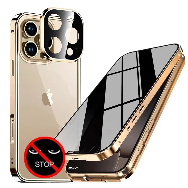 Premium Apple iPhone Case MagSafe Compatible, Camera Lens & Screen Protection, Magnetic Full All Around Protection Cover