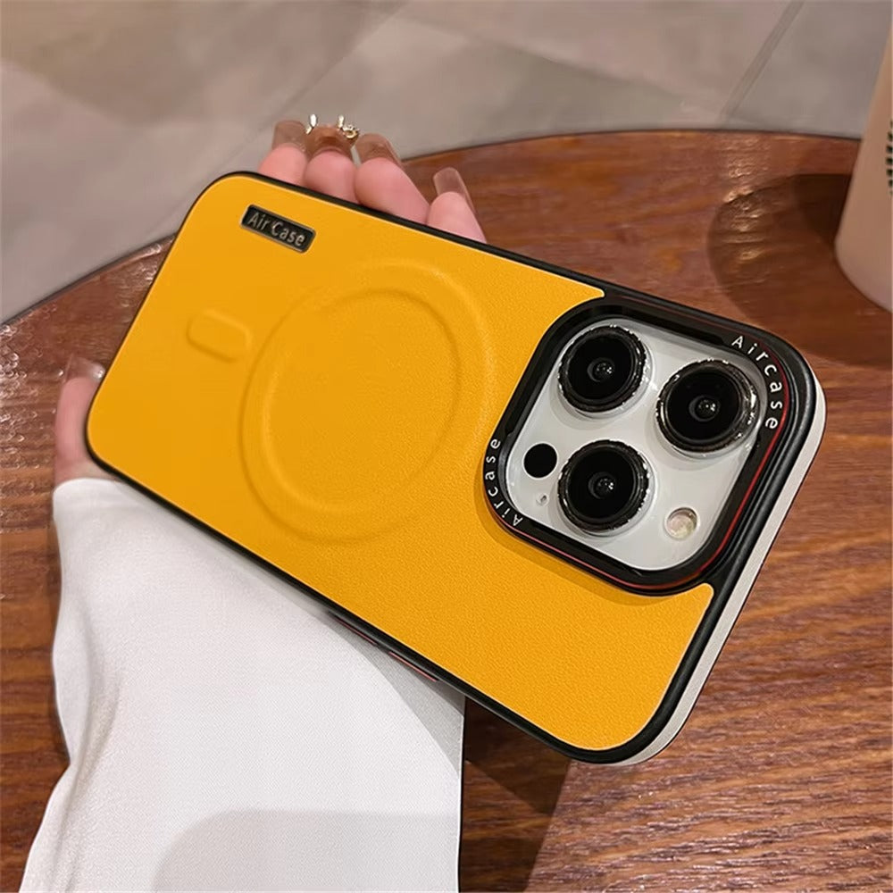 Luxury Apple iPhone Case Camera Lens & Screen Protection, Ultra Thin Shockproof Magnetic Full All Around Protection Cover
