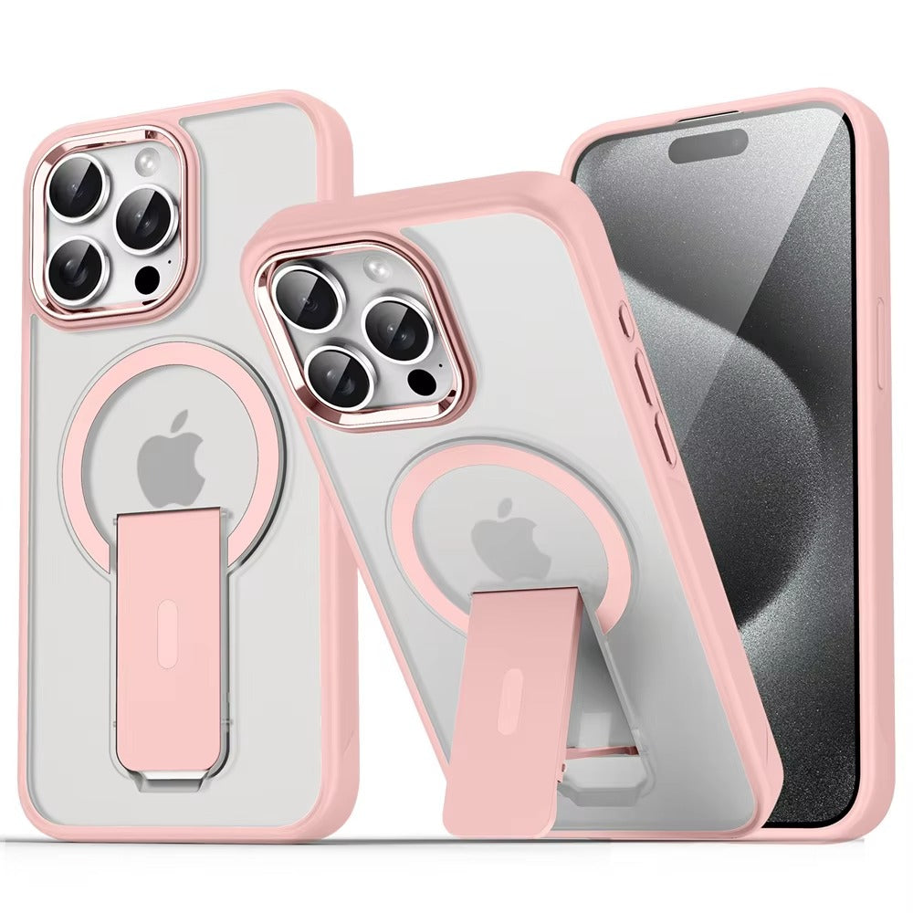 Luxury Apple iPhone Case Camera Lens & Screen Protection, Ultra Thin Shockproof Magnetic Full All Around Protection Cover