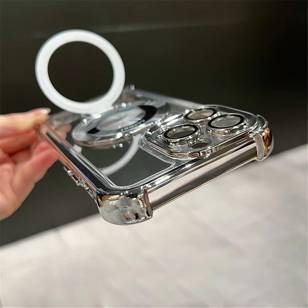 Luxury Apple iPhone Case Compatible, Camera Lens & Screen Protection, Ultra Thin Shockproof Full All Around Protection Cover