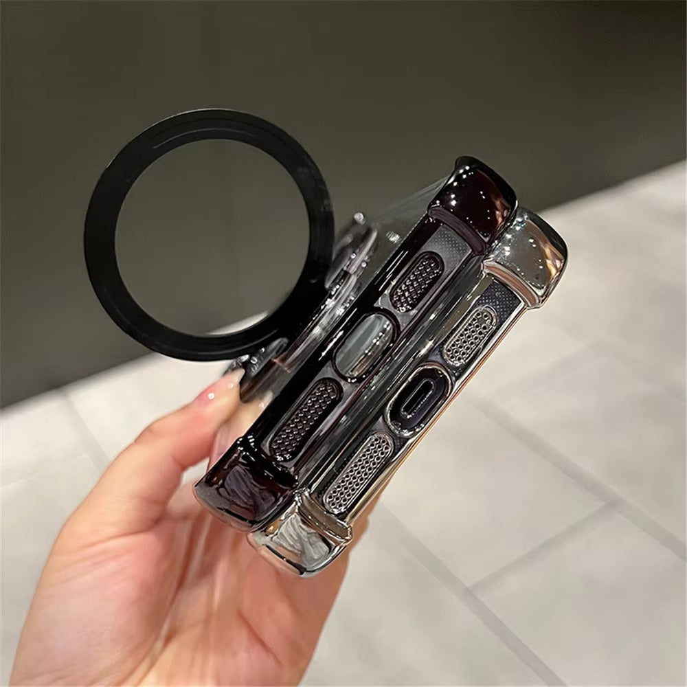 Luxury Apple iPhone Case Compatible, Camera Lens & Screen Protection, Ultra Thin Shockproof Full All Around Protection Cover