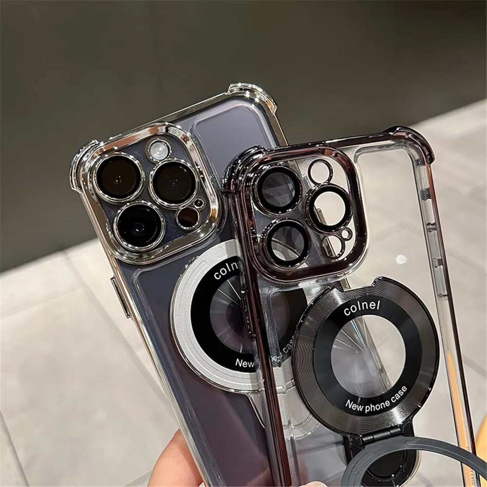 Luxury Apple iPhone Case Compatible, Camera Lens & Screen Protection, Ultra Thin Shockproof Full All Around Protection Cover
