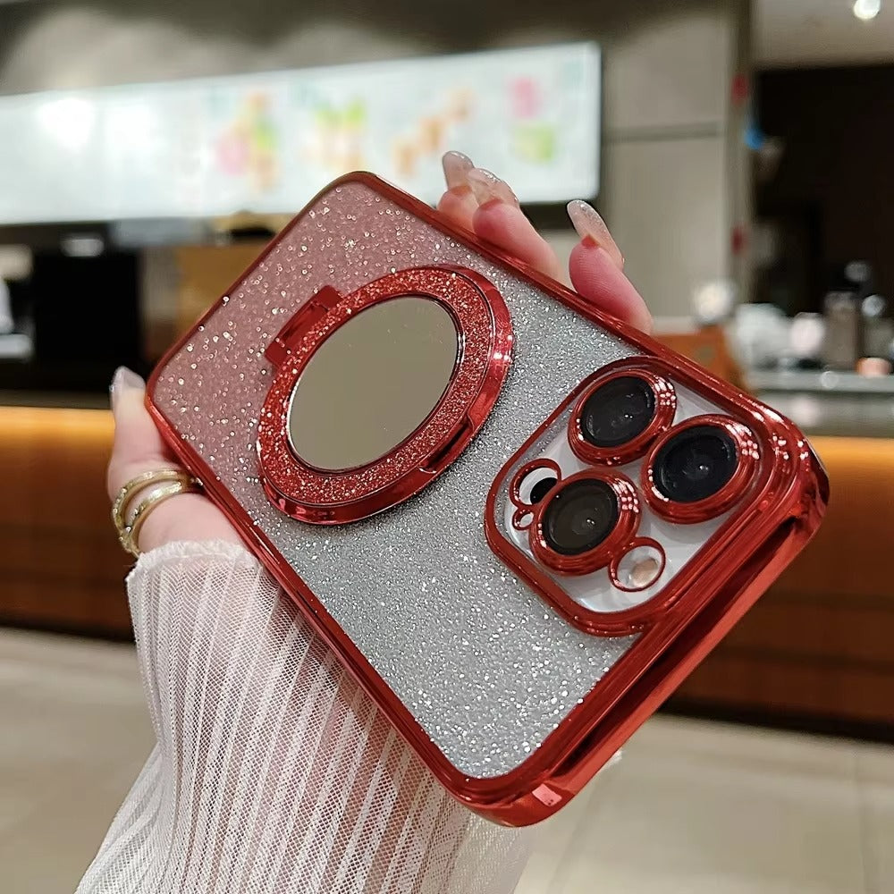 Luxury Apple iPhone Case, Camera Lens & Screen Protection, Ultra Thin Shockproof Magnetic Full All Around Protection Cover
