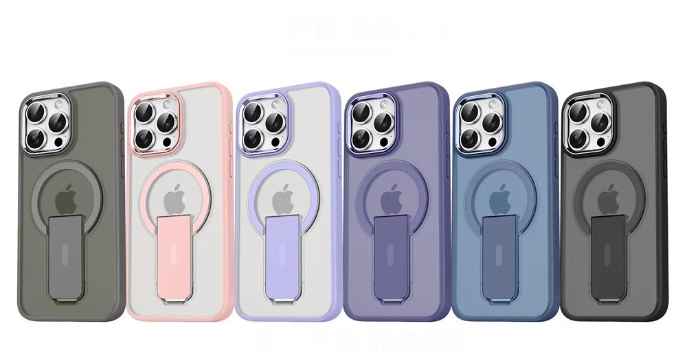 Luxury Apple iPhone Case Camera Lens & Screen Protection, Ultra Thin Shockproof Magnetic Full All Around Protection Cover