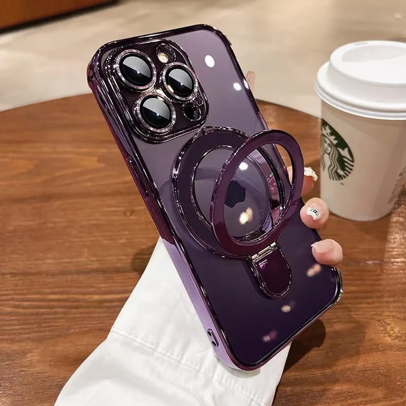 Luxury Apple iPhone Case Camera Protection, Screen Protection, Ultra Thin, Shockproof, Magnetic, Full All Around Protection