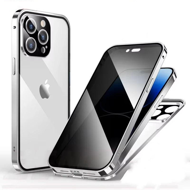 Premium Apple iPhone Case MagSafe Compatible, Camera Lens & Screen Protection, Magnetic Full All Around Protection Cover