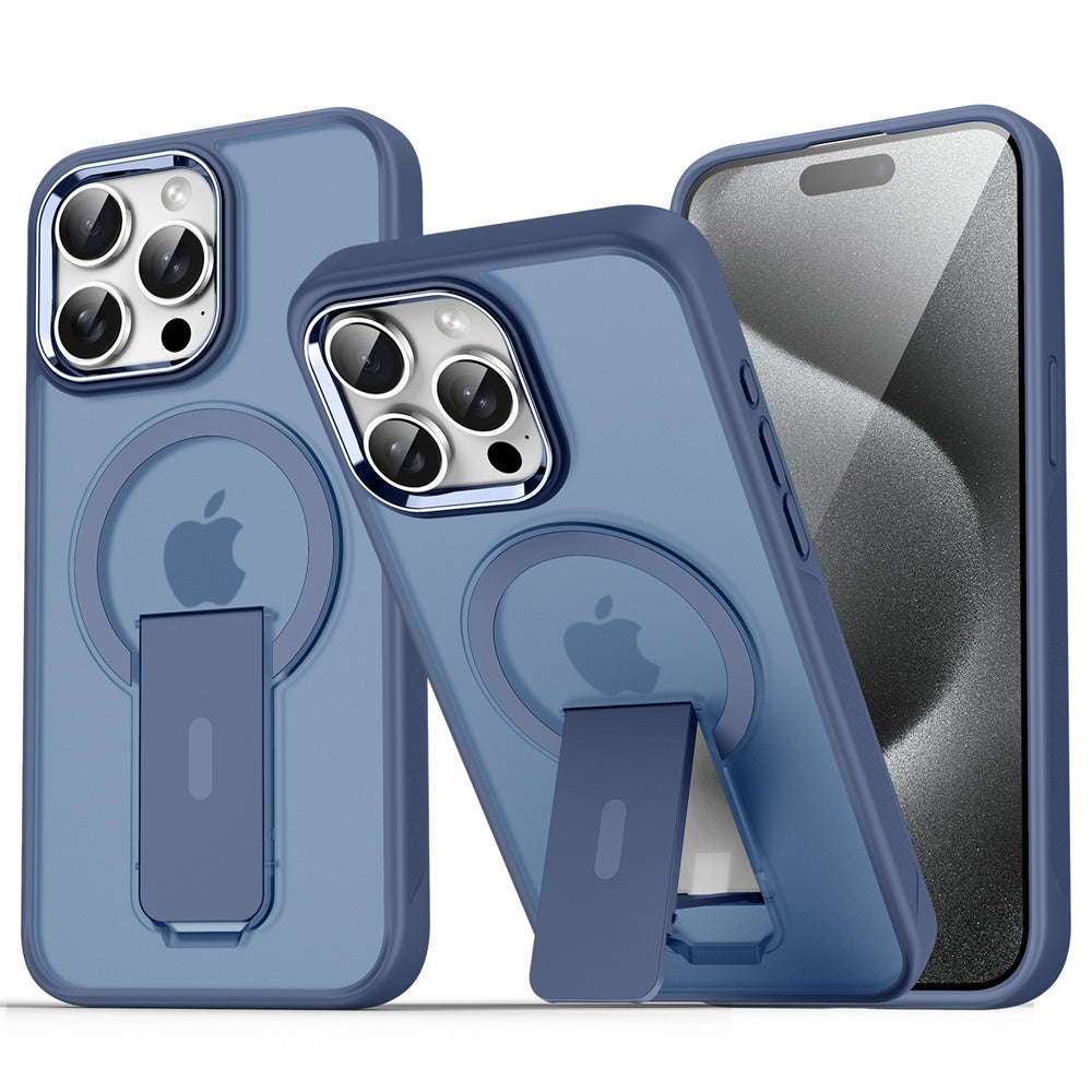Luxury MagSafe iPhone Case - Magnetic Phone Cover with Matte Translucent Back, Durable & Stylish Design | Case for iPhone