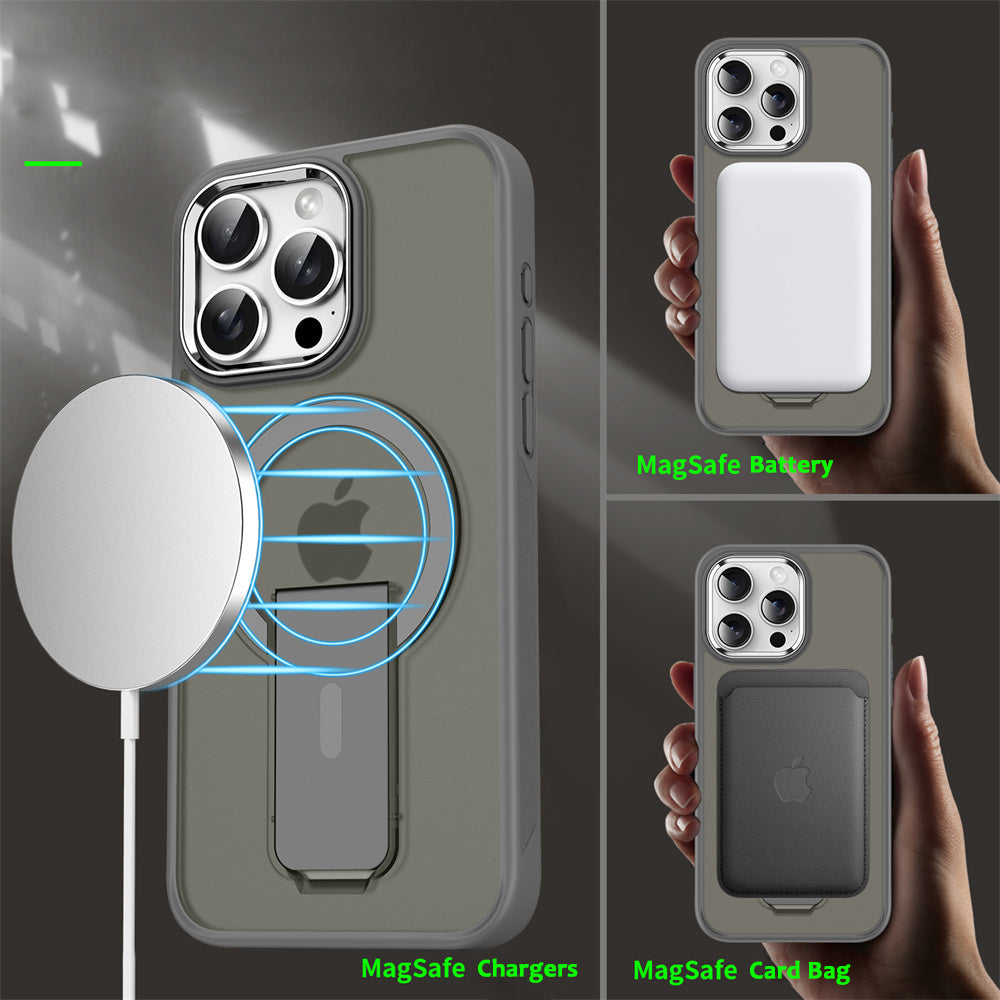 Luxury MagSafe iPhone Case - Magnetic Phone Cover with Matte Translucent Back, Durable & Stylish Design | Case for iPhone