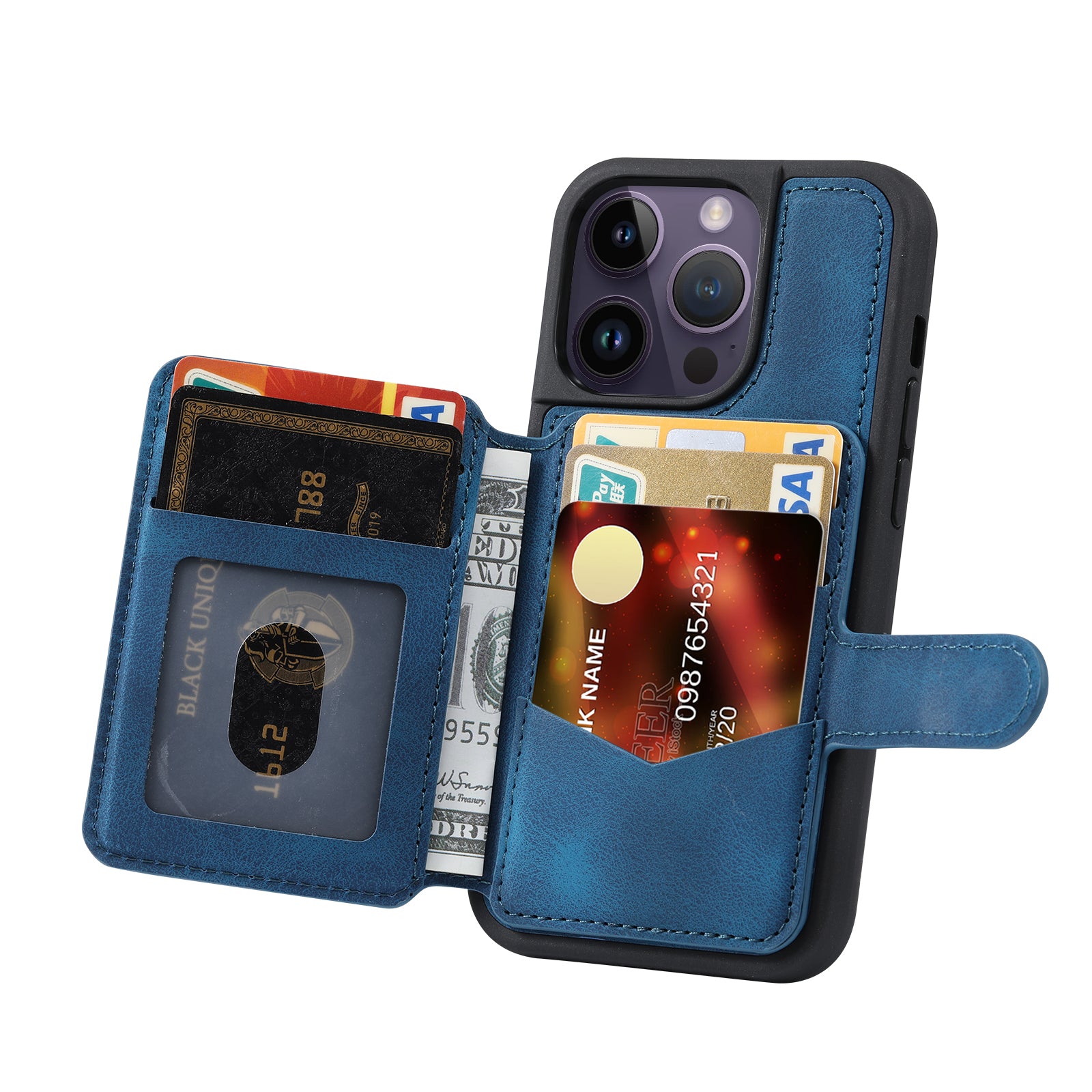 Luxury Wallet iPhone Case – Flip Cover with Card Holder, Slim Business Design Secure Magnetic Closure for Ultimate Protection