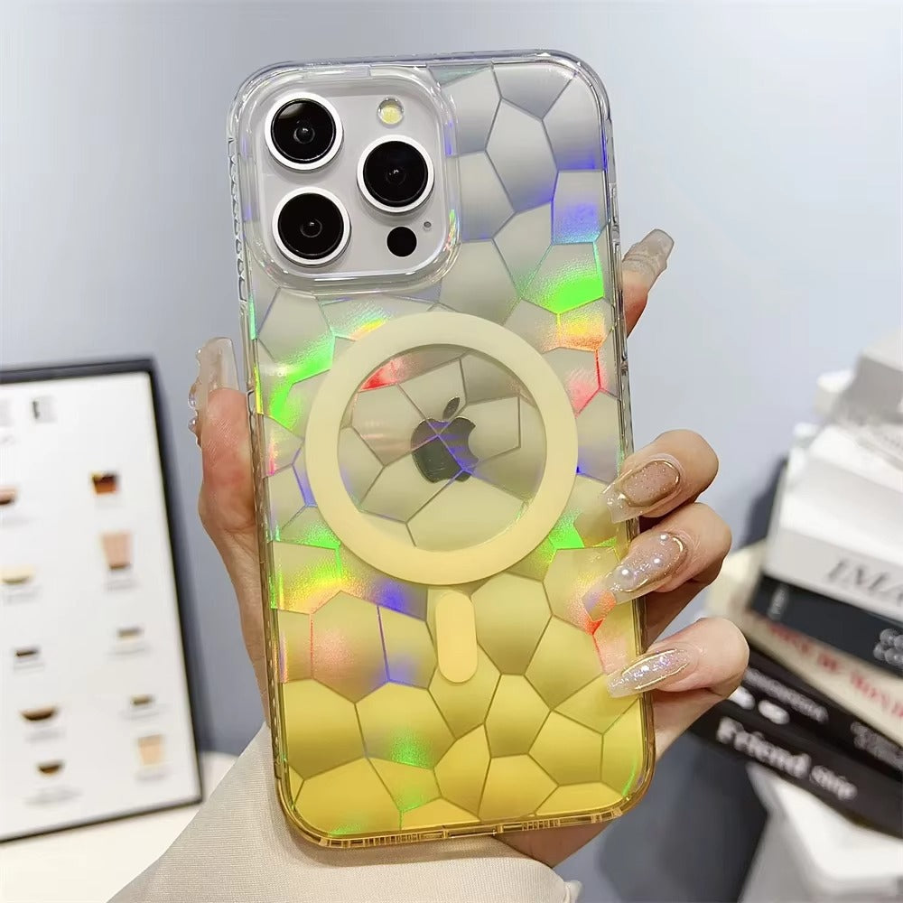 Luxury Apple iPhone Case Camera Lens & Screen Protection, Ultra Thin Shockproof Magnetic Full All Around Protection Cover 