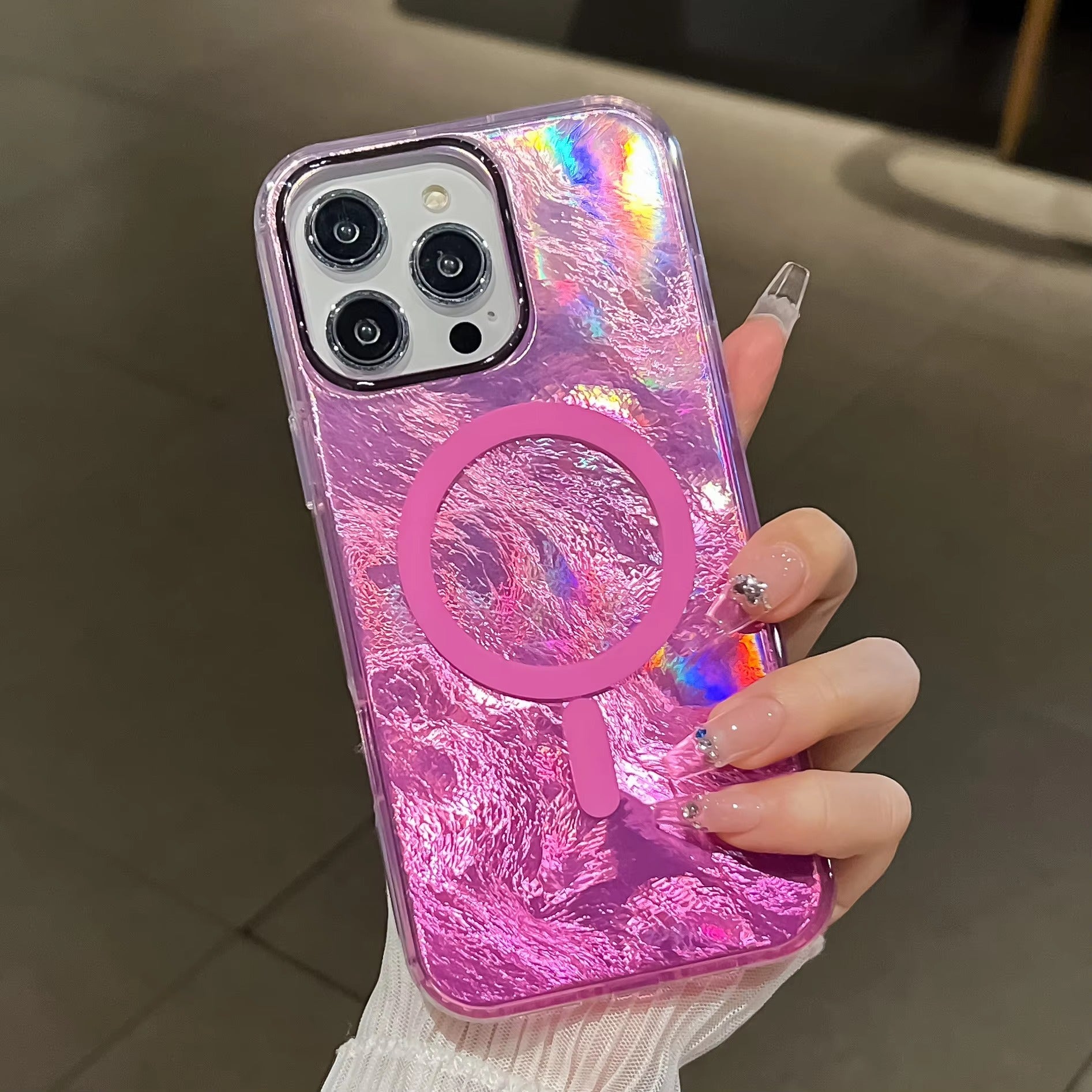 Luxury Apple iPhone Case Camera Lens & Screen Protection, Ultra Thin Shockproof Magnetic Full All Around Protection Cover