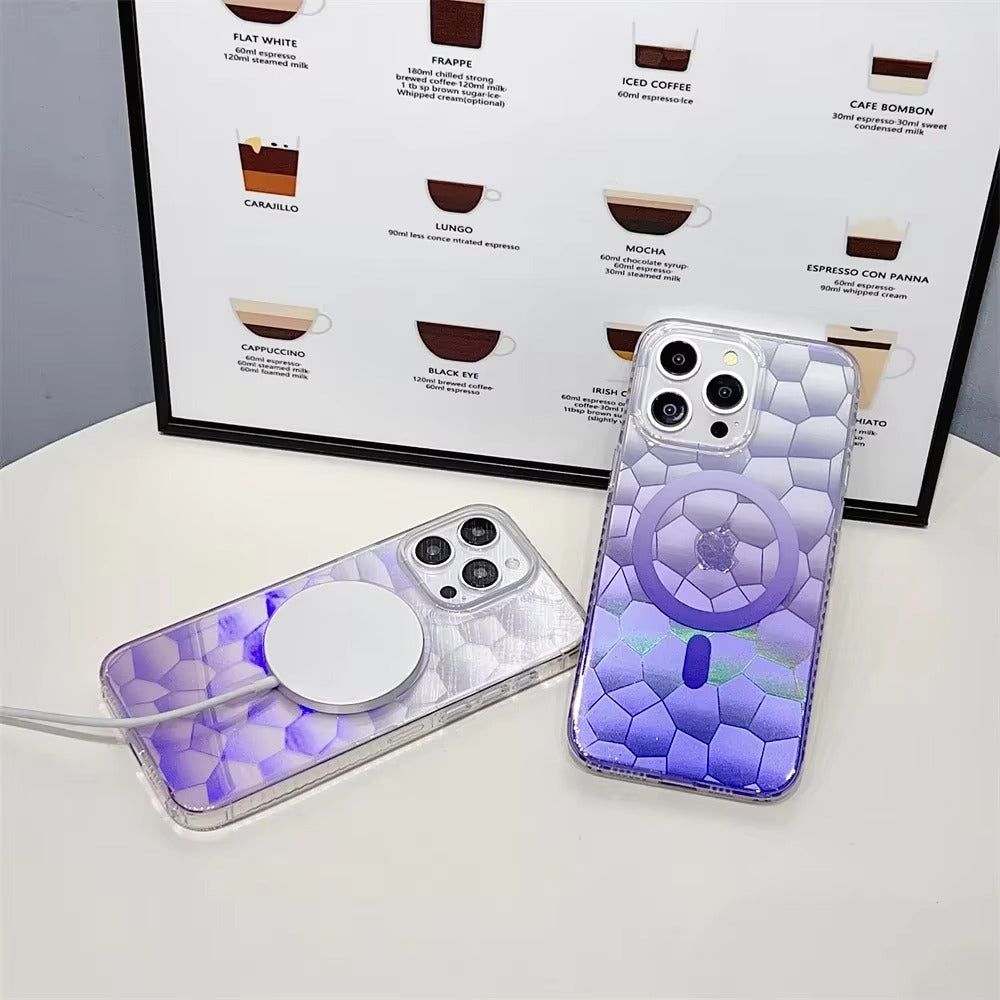 Luxury Apple iPhone Case Camera Lens & Screen Protection, Ultra Thin Shockproof Magnetic Full All Around Protection Cover 