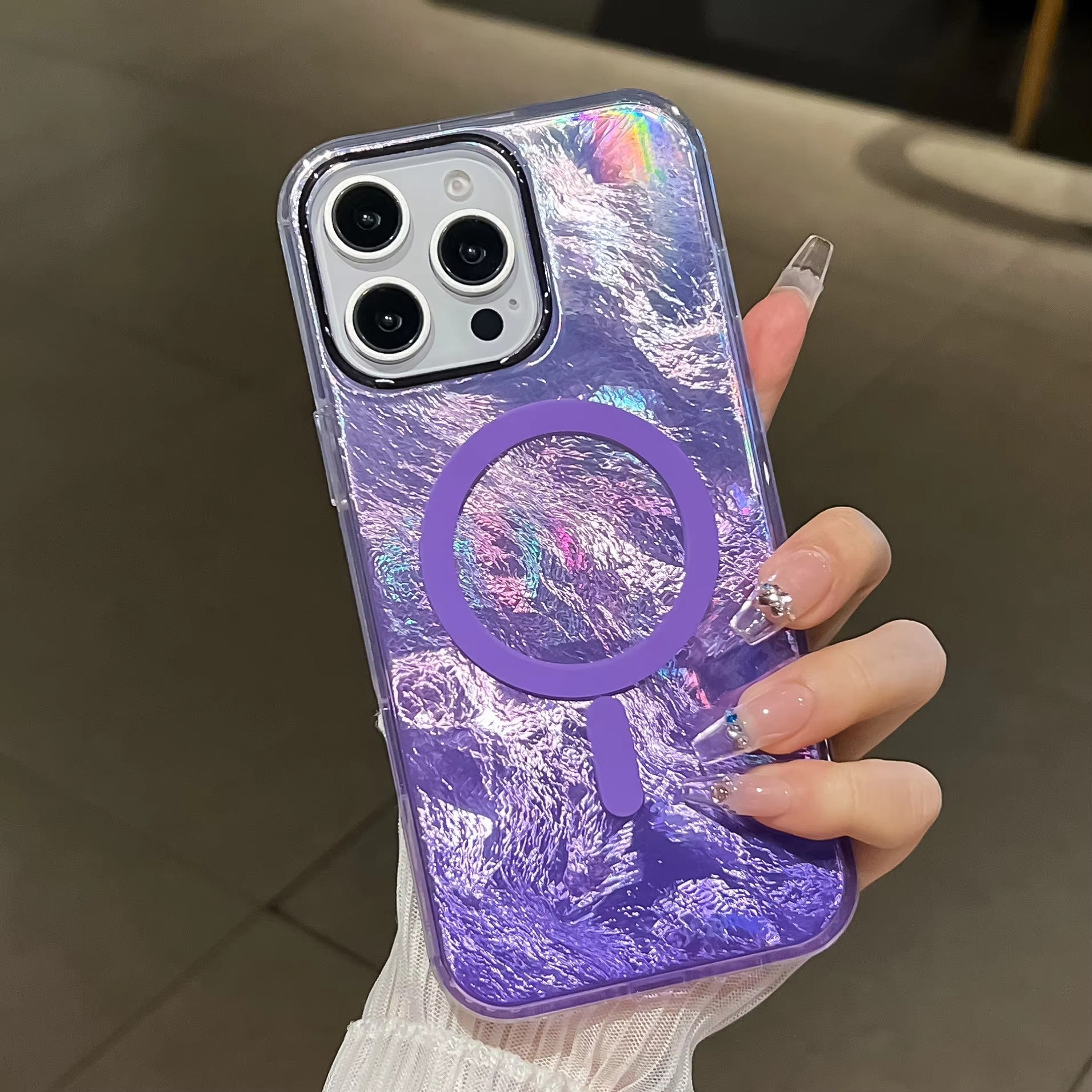 Luxury Apple iPhone Case Camera Lens & Screen Protection, Ultra Thin Shockproof Magnetic Full All Around Protection Cover