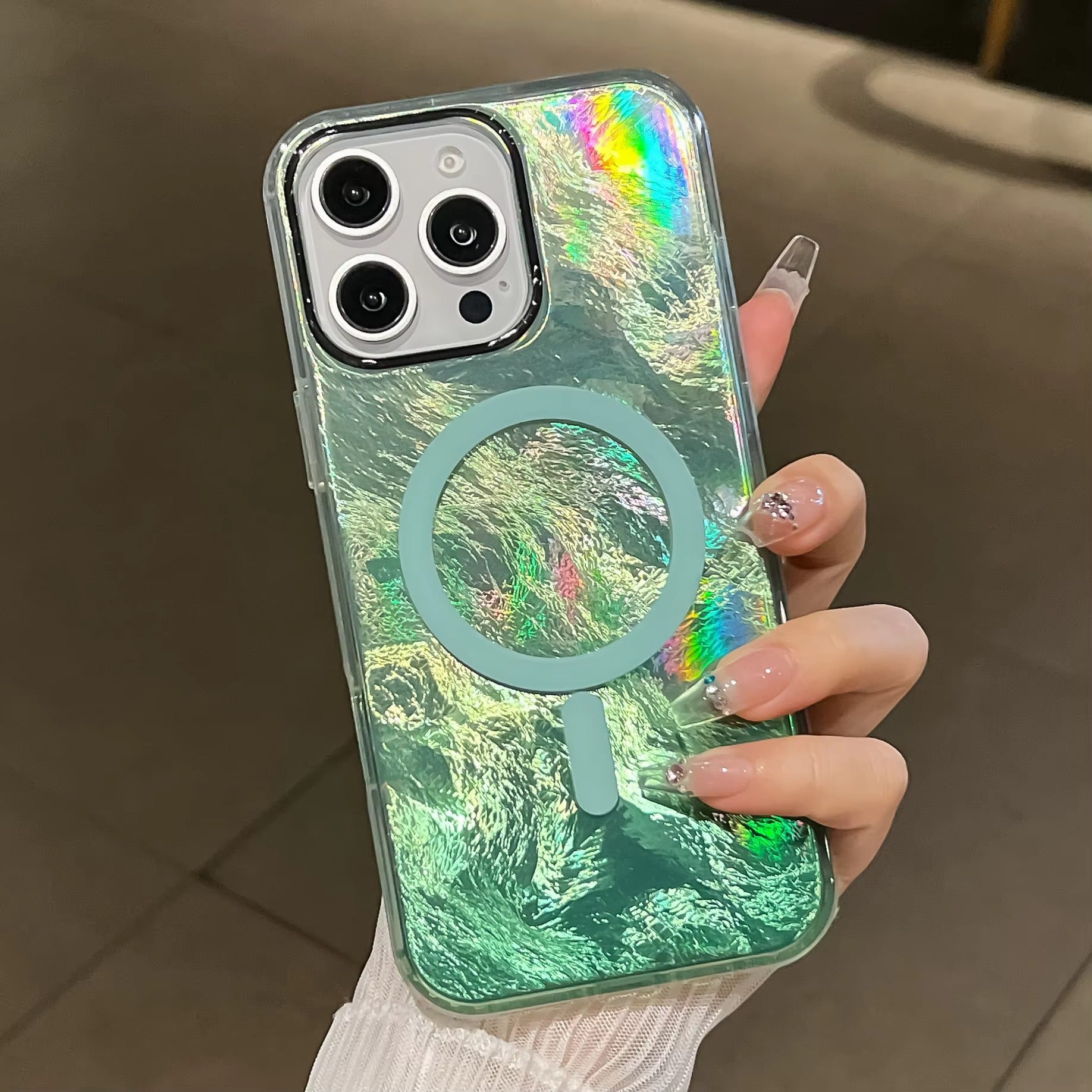 Luxury Apple iPhone Case Camera Lens & Screen Protection, Ultra Thin Shockproof Magnetic Full All Around Protection Cover