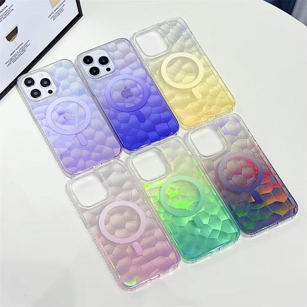 Luxury Apple iPhone Case Camera Lens & Screen Protection, Ultra Thin Shockproof Magnetic Full All Around Protection Cover 