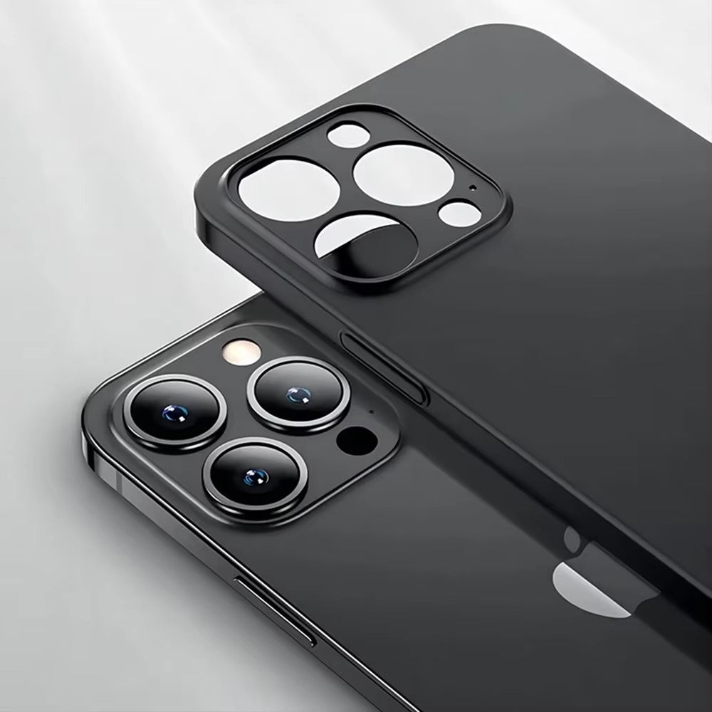 Luxury Apple iPhone Case Camera Lens & Screen Protection, Ultra Thin Shockproof Magnetic Full All Around Protection
